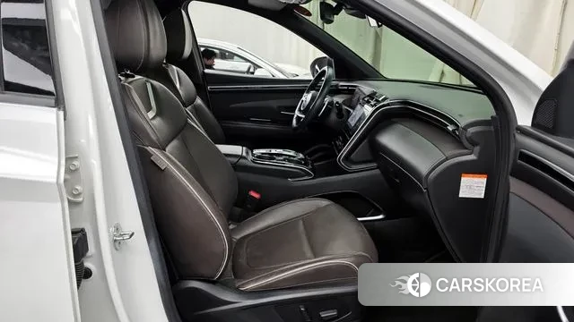 Hyundai Tucson Hybrid (NX4) 2020 Белый из Кореи, фото 2