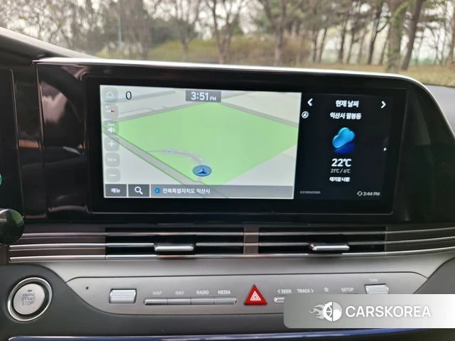 Hyundai The New Grandeur IG Hybrid 2022 Белый из Кореи, фото 2