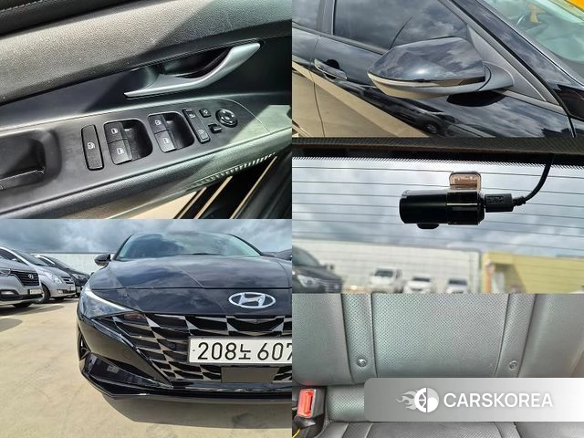 Hyundai Avante (CN7) 2022 Черный из Кореи, фото 2