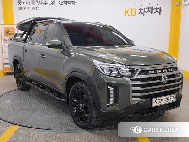 Ssangyong The New Rexton Sports Cannes 2021 Светло-зеленый из Кореи, фото 2