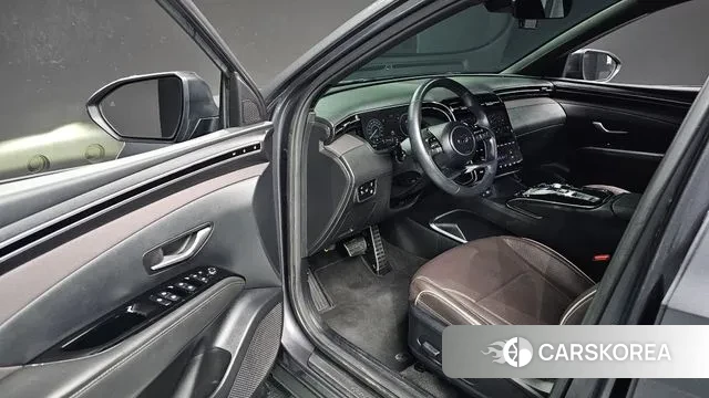 Hyundai Tucson Hybrid (NX4) 2022 Серый из Кореи, фото 2