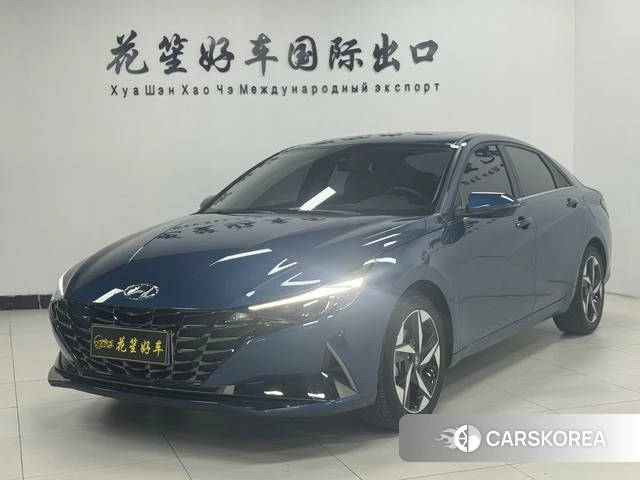 Hyundai Elantra 2021 Синий из Китая, фото 2