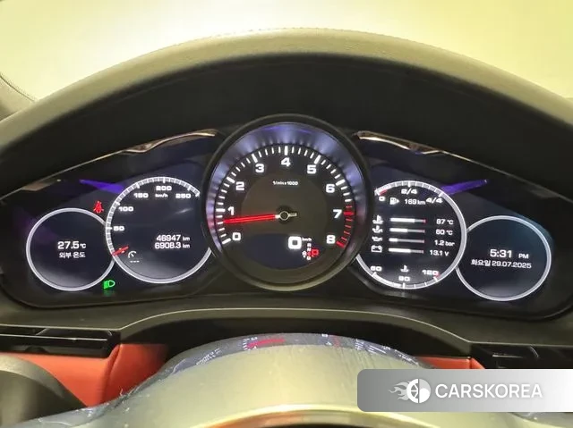 Porsche Cayenne (PO536) 2019 Синий из Кореи, фото 2