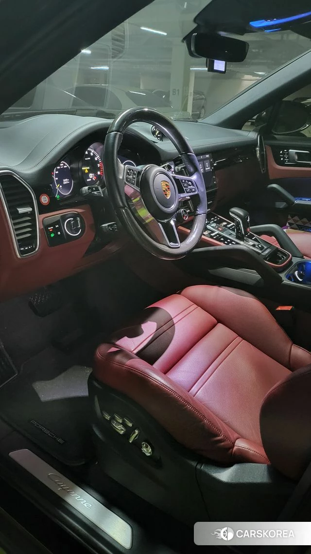 Porsche Cayenne (PO536) 2020 Черный из Кореи, фото 2