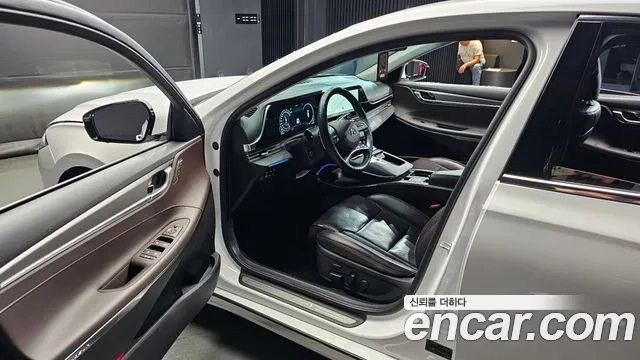 Hyundai The New Grandeur IG Hybrid 2020 Белый из Кореи, фото 2