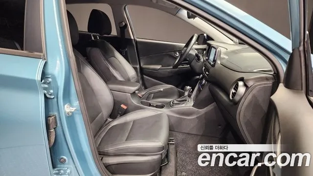 Hyundai Kona 2018 Небесно-голубой из Кореи, фото 2