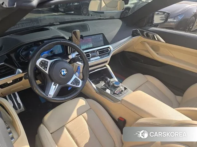 BMW 4 Series (G22) 2021 Небесно-голубой из Кореи, фото 2