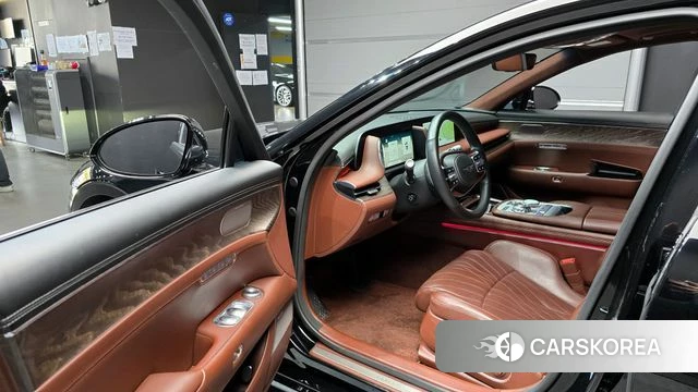 Genesis G90 (RS4) 2023 Черный из Кореи, фото 2