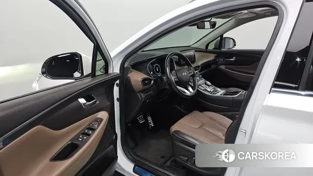 Hyundai The New Santa Fe 2021 Белый из Кореи, фото 2