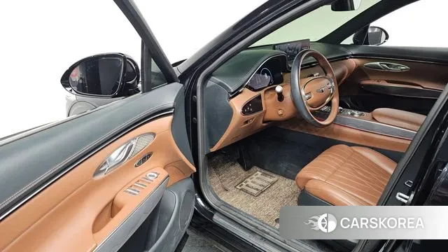 Genesis GV70 2021 Черный из Кореи, фото 2