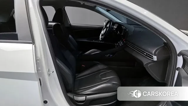 Hyundai Avante Hybrid (CN7) 2021 Белый из Кореи, фото 2