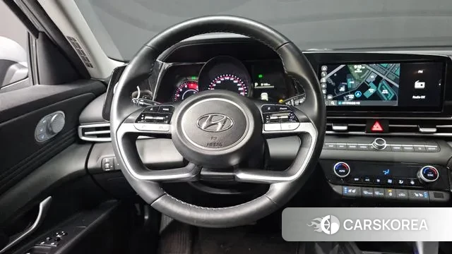 Hyundai Avante (CN7) 2021 Светло-серебряный цвет из Кореи, фото 2