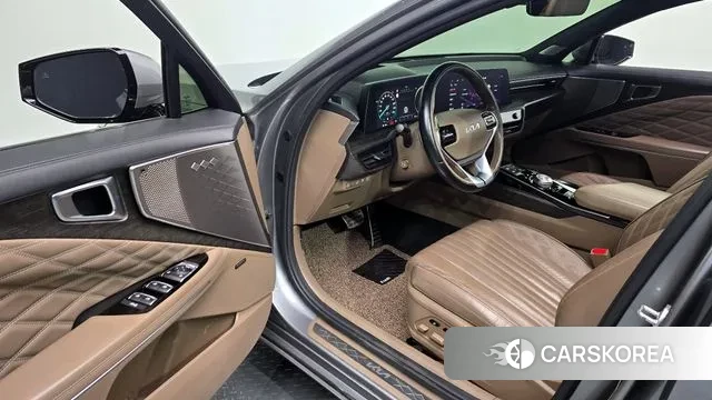 Kia K8 Hybrid 2021 Серебристо-серый из Кореи, фото 2