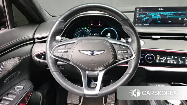 Genesis GV70 2023 Черный из Кореи, фото 2