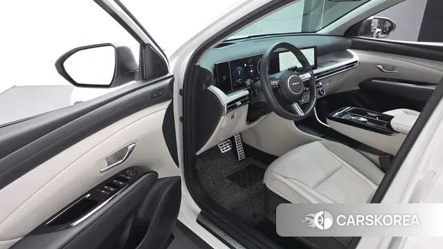 Hyundai The New Tucson Hybrid (NX4) 2024 Белый из Кореи, фото 2