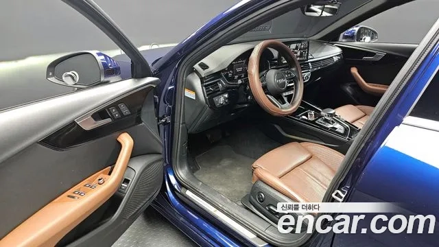 Audi A4 (B9) 2020 Синий из Кореи, фото 2