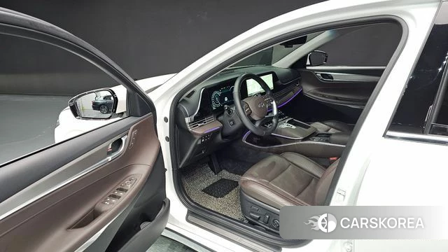Hyundai The New Grandeur IG Hybrid 2021 Белый из Кореи, фото 2