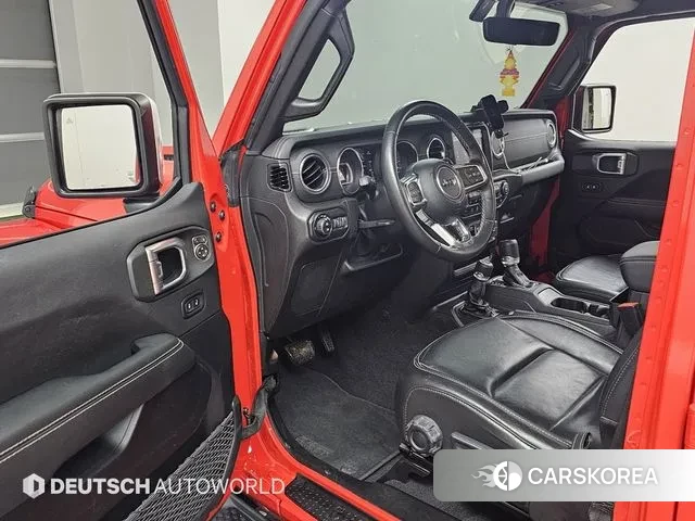 Jeep Wrangler (JL) 2022 Красный из Кореи, фото 2