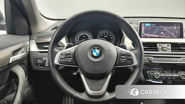 BMW X1 (F48) 2021 Черный из Кореи, фото 2