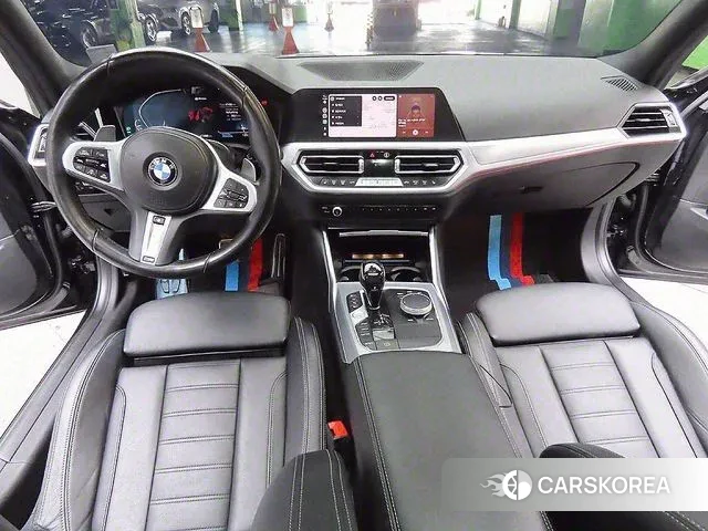 BMW 3 Series (G20) 2021 Черный из Кореи, фото 2