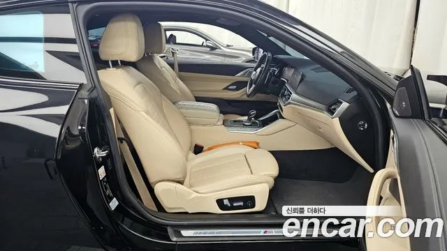 BMW 4 Series (G22) 2021 Черный из Кореи, фото 2