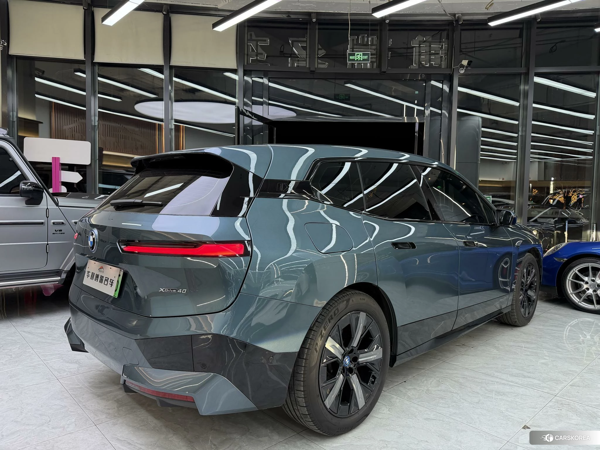 BMW iX 2022 Синий из Китая, фото 2