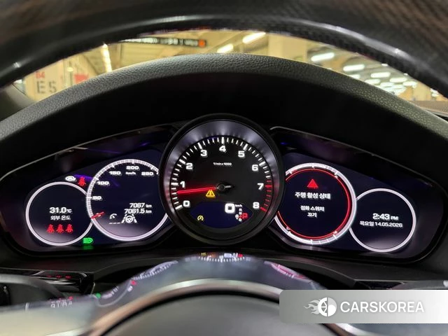 Porsche Cayenne (PO536) 2021 Черный из Кореи, фото 2