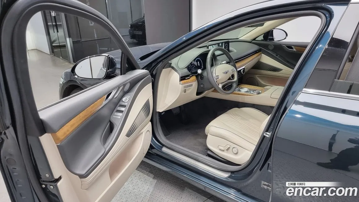 Genesis G80 (RG3) 2021 Синий из Кореи, фото 2