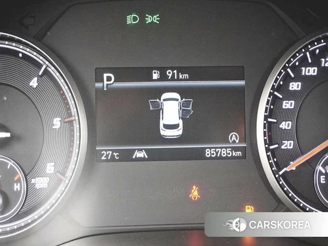 Hyundai The New Santa Fe 2021 Белый из Кореи, фото 2