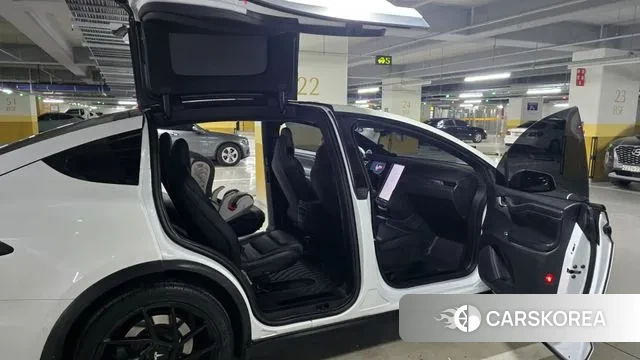 Tesla Model X 2019 Белый из Кореи, фото 2