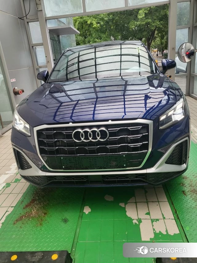 Audi Q2 2023 Синий из Кореи, фото 2