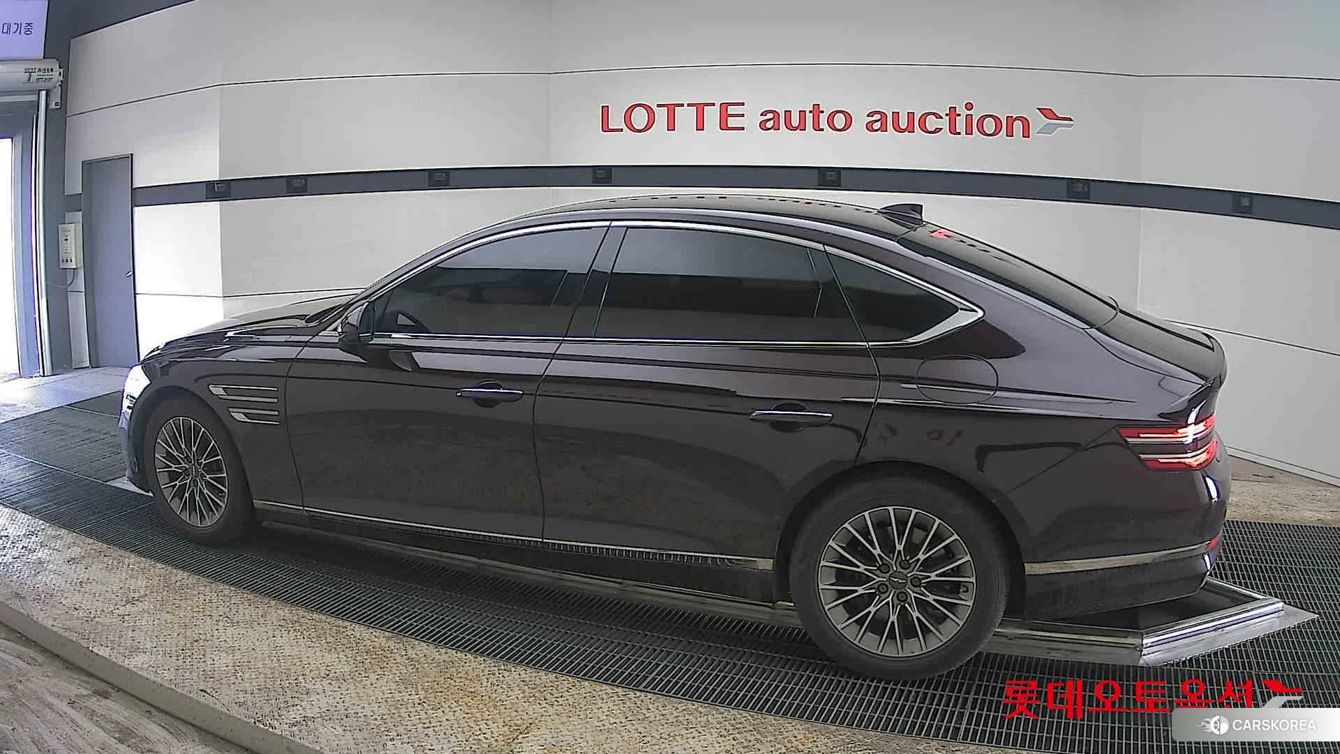 Hyundai G80 2021 Porto Red из Кореи, фото 2