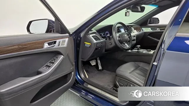 Genesis G80 2018 Синий из Кореи, фото 2