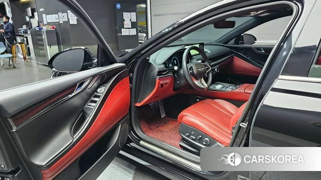 Genesis G80 (RG3) 2021 Черный из Кореи, фото 2