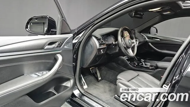 BMW X4 (G02) 2022 Черный из Кореи, фото 2