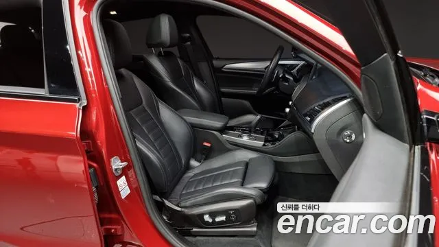 BMW X4 (G02) 2020 Красный из Кореи, фото 2