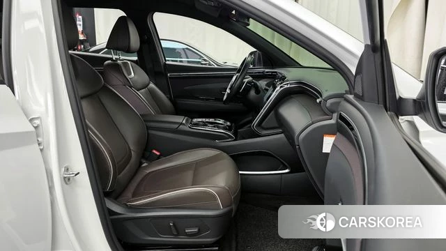 Hyundai Tucson Hybrid (NX4) 2021 Белый из Кореи, фото 2