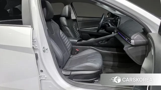 Hyundai Avante Hybrid (CN7) 2020 Белый из Кореи, фото 2