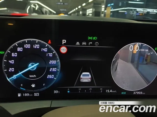 Kia K8 Hybrid 2021 Черный из Кореи, фото 2