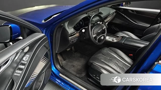 Genesis G80 (RG3) 2021 Синий из Кореи, фото 2