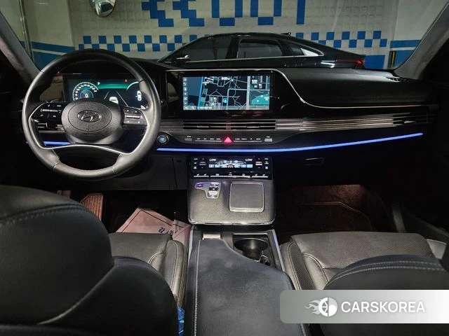 Hyundai The New Grandeur IG 2022 Черный из Кореи, фото 2