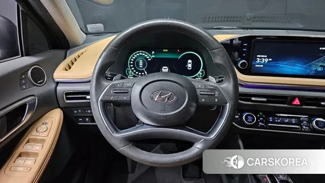 Hyundai Sonata Hybrid (DN8) 2021 Черный из Кореи, фото 2