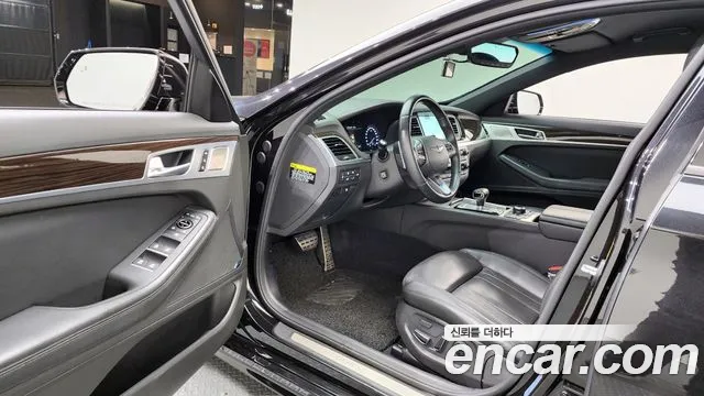 Genesis G80 2018 Черный из Кореи, фото 2