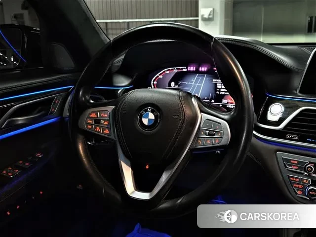 BMW 7 Series (G11) 2019 Синий из Кореи, фото 2