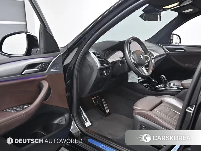 BMW X3 (G01) 2020 Черный из Кореи, фото 2