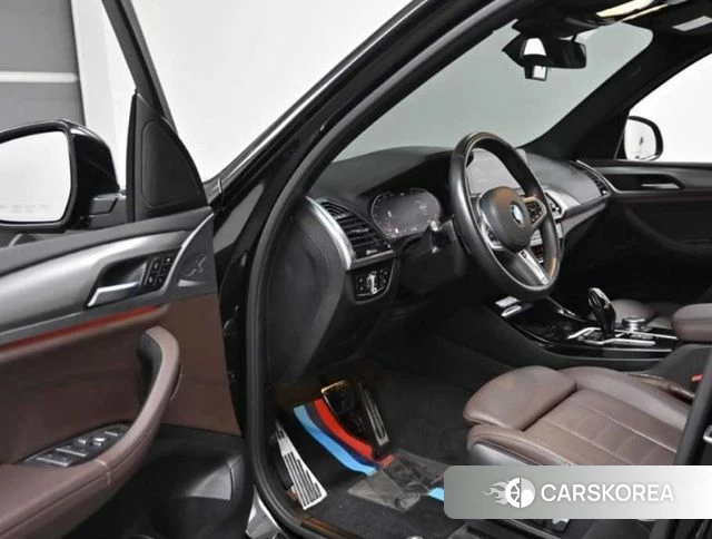 BMW X3 (G01) 2021 Черный из Кореи, фото 2