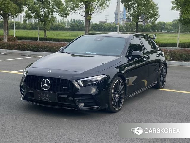 Mercedes-Benz Class A AMG (imported) 2021 Черный из Китая, фото 2