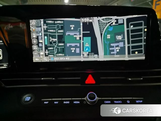 Hyundai Avante Hybrid (CN7) 2022 Белый из Кореи, фото 2