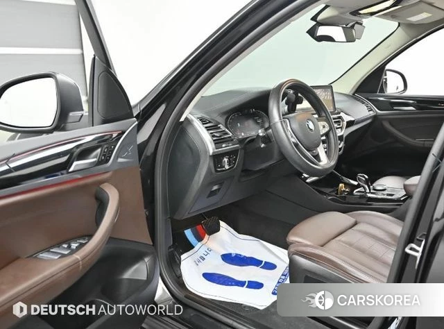 BMW X3 (G01) 2022 Черный из Кореи, фото 2