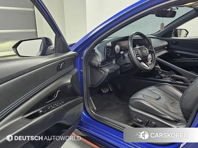 Hyundai Avante (CN7) 2022 Синий из Кореи, фото 2